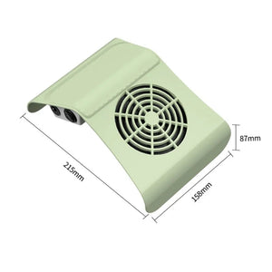 80W Nail Dust Collector With Two Fans Vacuum Cleaner Manicure Machine Tools Strong Power Nail Art Tool Nail Vacuum Cleaner sariiholidaycouture
