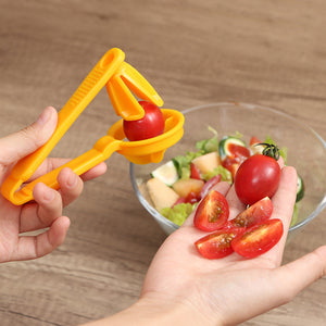 Tomato Slicer Cutter Grape Tools Cherry Kitchen Pizza Fruit Splitter Artifact Small Tomatoes Accessories Manual Cut Gadget sariiholidaycouture