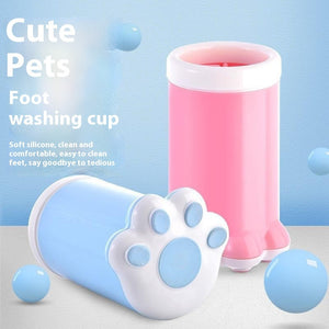 Dog Cleaning And Beauty Tools Portable Pets Dog's Paw Large Silicone Foot-washing Machine Pet Products sariiholidaycouture