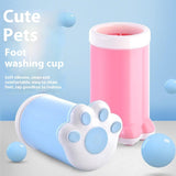Dog Cleaning And Beauty Tools Portable Pets Dog's Paw Large Silicone Foot-washing Machine Pet Products sariiholidaycouture