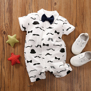 Long-sleeves Gentleman's Romper  Baby Clothes sariiholidaycouture