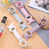 New Cute Multifunction Jar Can Beer Bottle Opener Manual Bottle Opener 4 In 1 Multifunctional Topless Can Opener Kitchen Gadget Bar Tool Accessories sariiholidaycouture