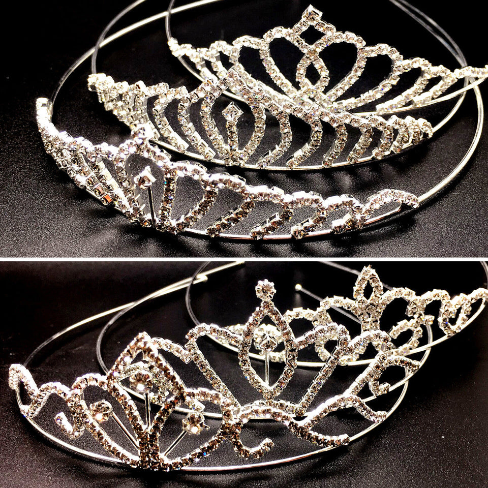 Accessories Children's Hair Accessories Shiny Mini Full Rhinestones sariiholidaycouture